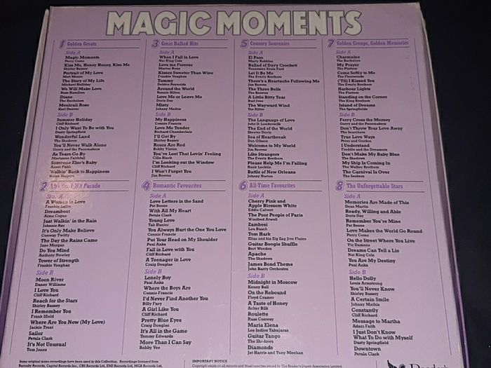 record magic moments Boxset