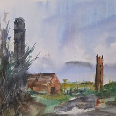 mornington co meath watercolour