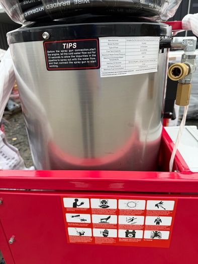 Power Hose- Hot Wash