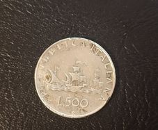 Italian silver coin