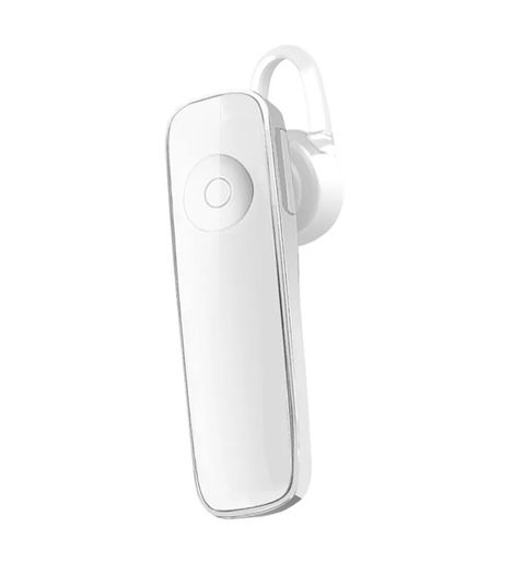 White Wireless Bluetooth Handsfree Headset Earphone for iPhone Samsung Xiaomi