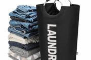 NEW SALE | 90L Large Collapsible Washing Laundry Basket Bag