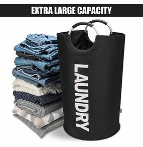 NEW SALE | 90L Large Collapsible Washing Laundry Basket Bag
