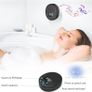 Shower Radio Speaker with Bluetooth 5.0, AGPTEK Waterproof Wireless Bathroom FM with Suction Cup 12H Long Playback Time, Lanyard, LCD Screen Display, Handsfree Calling, Storage Card Playback Black Image 2