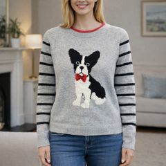 Ladies Jumper - Dog - Size 8