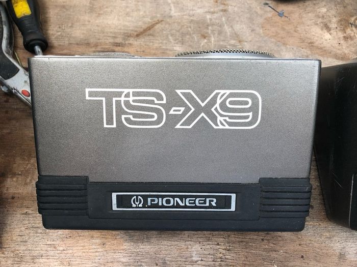 Pioneer TS-X9 surface mount vintage speakers.