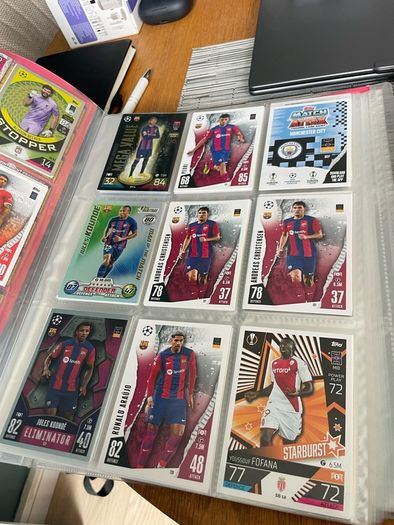 300+ Match Attax cards