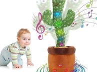 main image for ad Dancing Cactus Plush Toy Can Singing And Recording To Learn Talking Kids Gift