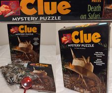 Clue Mystery Jigsaw Puzzle: Death on Safari