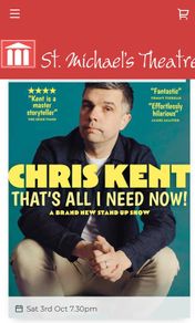 Chris Kent comedy tickets Wexford