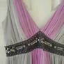 Lipsy Grey and Pink Dress with Sequins Image 2