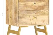 Bedside Cabinet 40x30x50 cm Solid Mango Wood