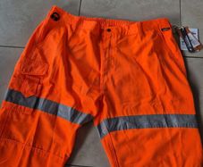 Port West Orange Work Trousers
