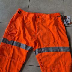 Port West Orange Work Trousers
