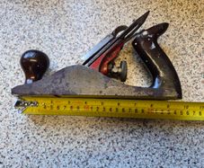 Vintage Millers Falls 9" Smoothing Hand Plane USA Woodworking Tool Cast Iron