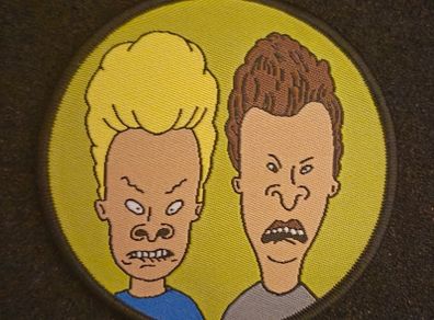 Bevis and butthead, cloth patch.