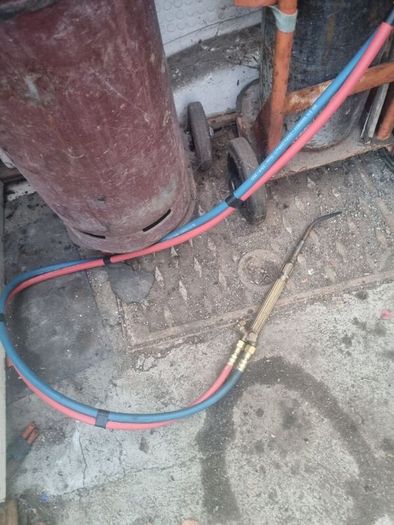 Oxy Acetylene Gas Cylinders Regulators Hoses Trolley