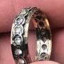 9ct Gold & Sterling Silver Ring Set With Quartz Crystals Image 5