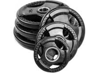 150 kg Olympic Rubber Plates Set