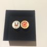 Clock glass cufflinks Image 2