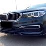 Front Splitter Lip Spoiler Gloss Black For BMW 5 Series G30 G31 SE 2017-20 Pre LCI Image 2