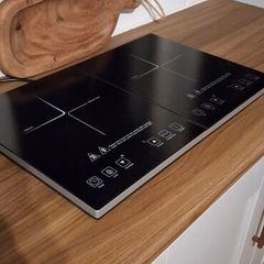double induction hob