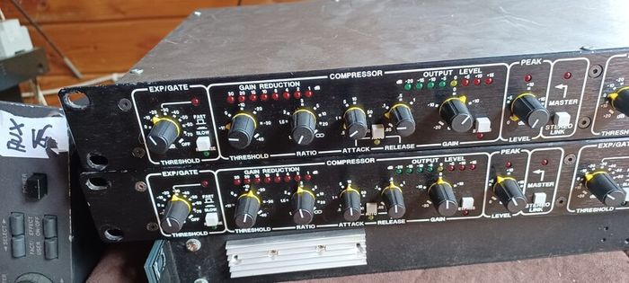 Drawmer and Bss Compressors