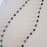 M&S Black Beaded Necklace Image 2