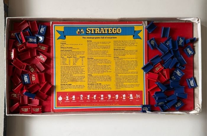 Vintage MB Stratego 1970s-80s Complete