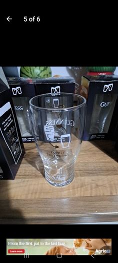 Official Guinness Glasses Premier League
