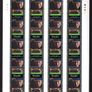 2008 Ireland Filmed in Ireland Commemorative Stamp Sheetlet Plate 1B1B1B1B Mint Never Hinged (MNH). Stamps depict 55c Brid Ni Neachtain, Colm Meaney, 82c Pat Shortt & Cilian Murphy. Image 5
