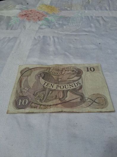 1970's Bank of England 10 Pounds