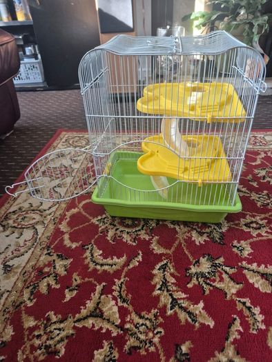 Small Hamster cage with accessories