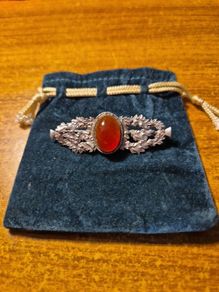 Vintage Brooch with it's Vintage Pouch