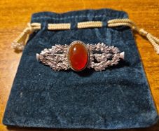 Vintage Brooch with it's Vintage Pouch