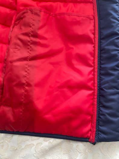 Fila Mens  Navy Hooded Puffer Jacket (Size S)