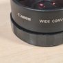 CANON WC-DC52 0.7x wide converter camera lens Image 2