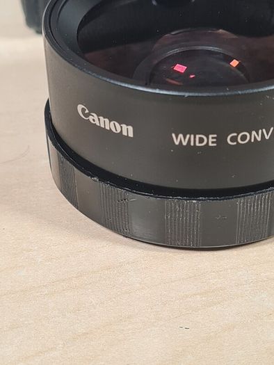 CANON WC-DC52 0.7x wide converter camera lens