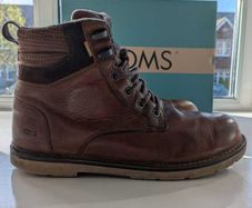TOMS Ashland Men's Leather Boots (Size 10)