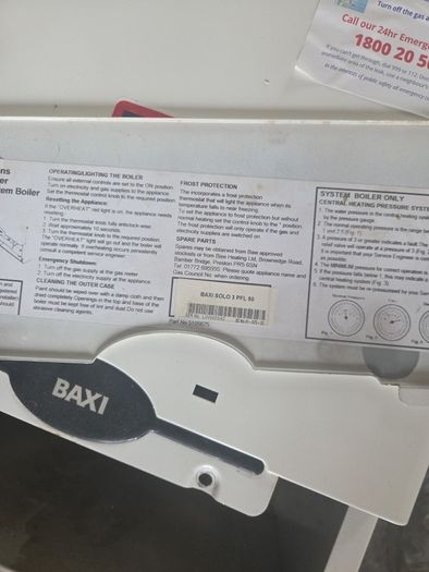 Baxi Boiler