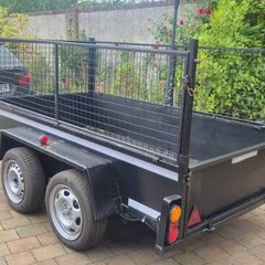 double axel trailer 8x4