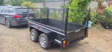 double axel trailer 8x4