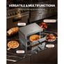 Electric Pizza Oven for Countertops, 12-inch, 1700W, with Temp Control & 0-60 Min Timer, Even Baking Technology & Easy Clean Crumb Tray Image 5