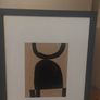 Modern Minimalist Abstract Framed Wall Art (43x33cm) Image 2
