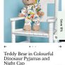 Powell Craft Teddy in pjs BNWT Image 4