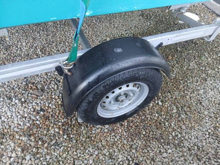 Boat and trailer