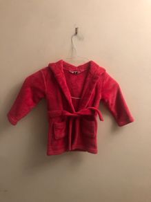 Fluffy dressing gown (age 12-18 months)