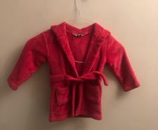 Fluffy dressing gown (age 12-18 months)