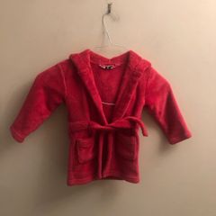 Fluffy dressing gown (age 12-18 months)