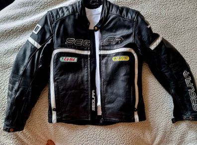 Segura   Leather Motorcycle Jacket size Large